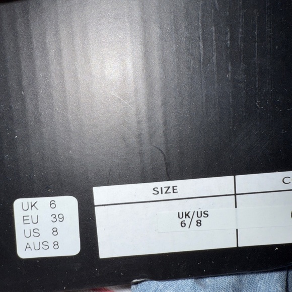 Pretty Little Thing Faux Leather Round Toe Block Heel Over the Knee Boots. NWT - Picture 5 of 7